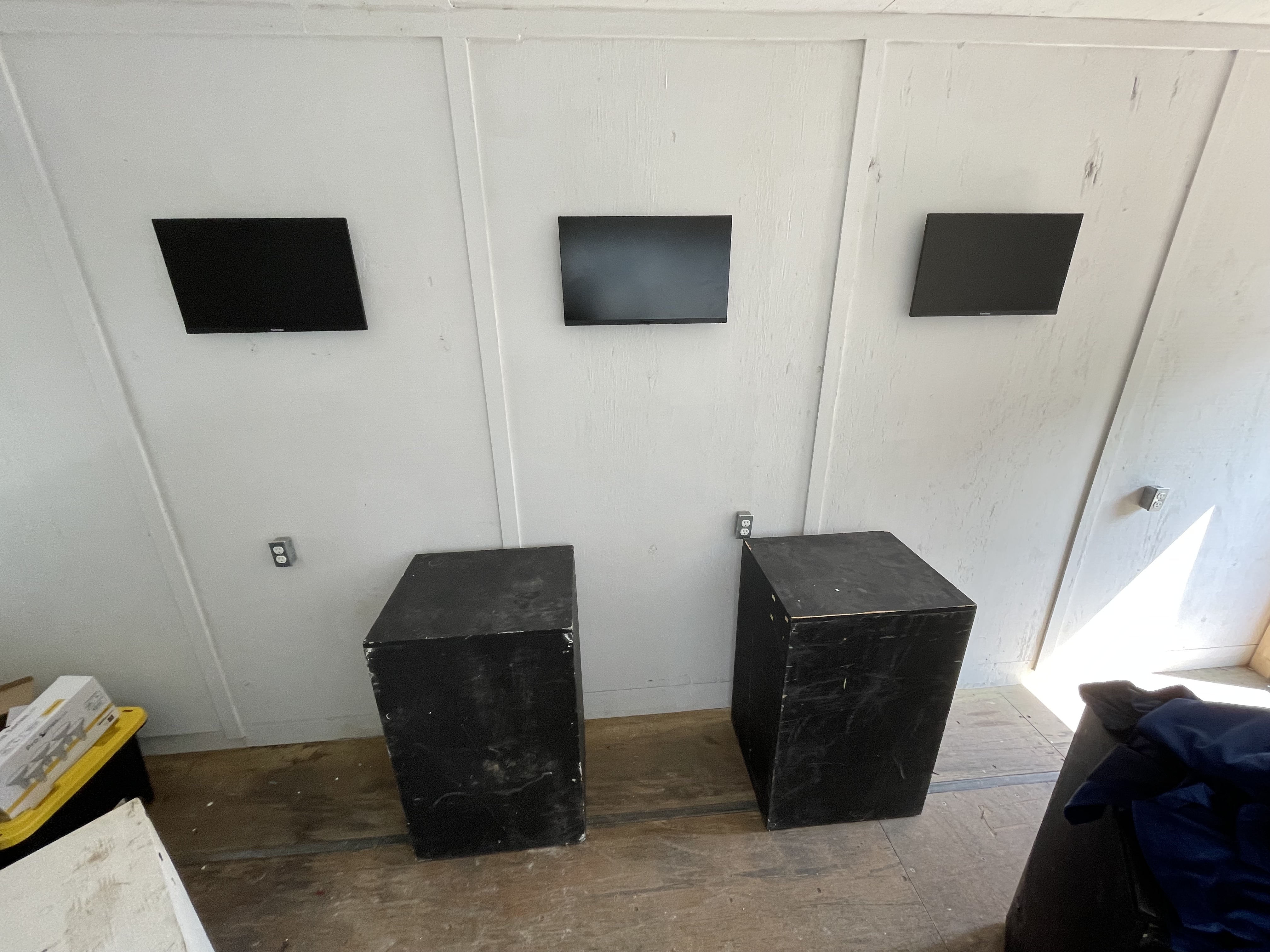 plinths and displays